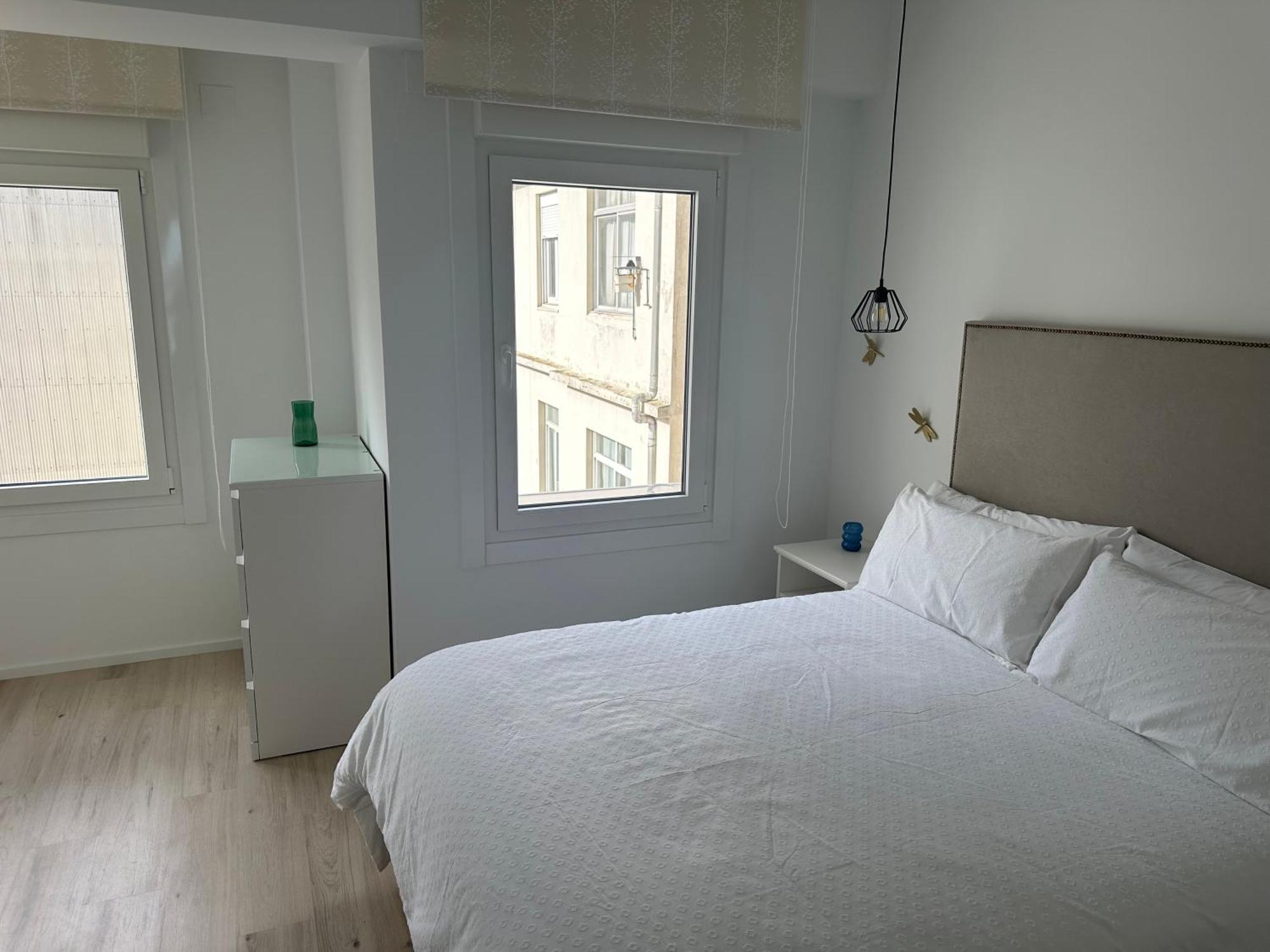 Piso Con Vistas A La Playa De Riazor Apartamento Corunha Exterior foto